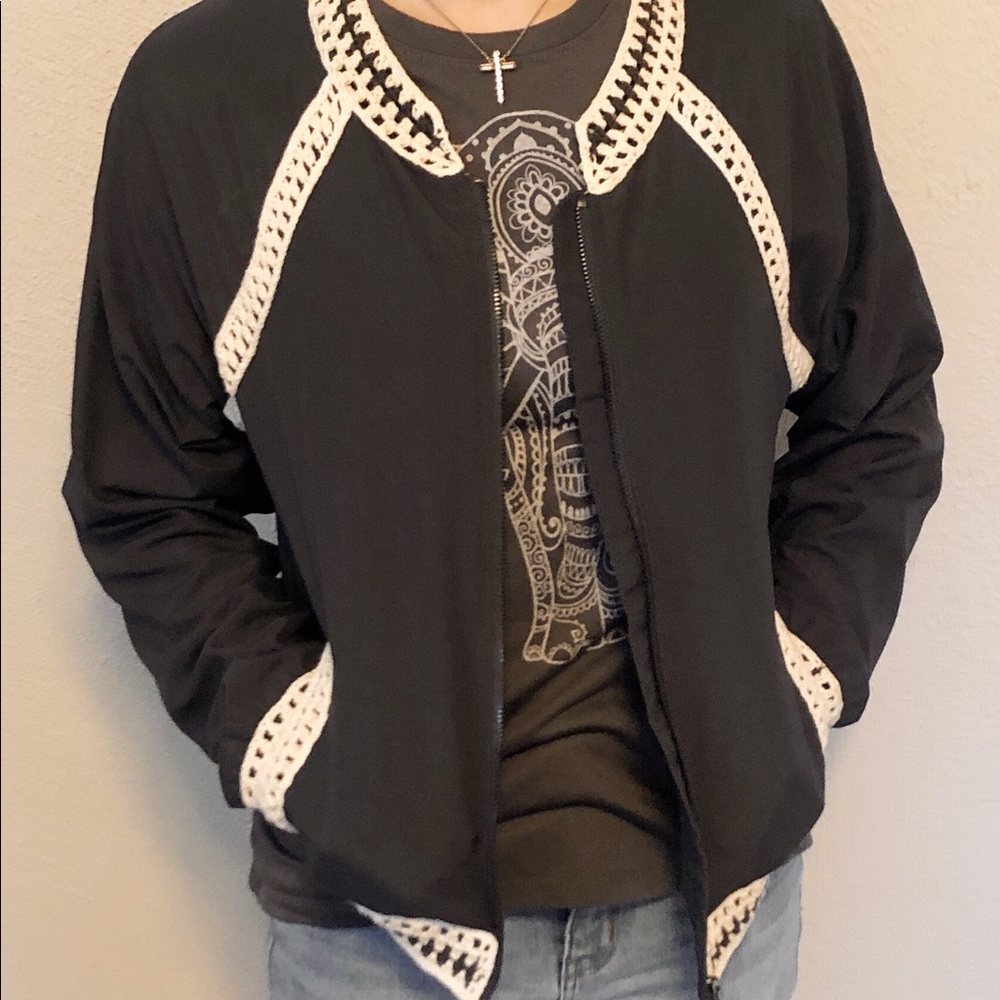 Free People Bomber Style Jacket.